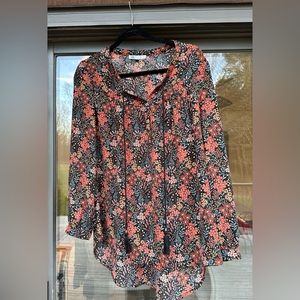 Beautiful colors blouse Size M